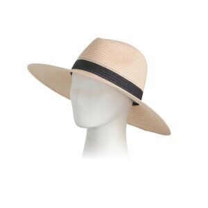 EUGENIA KIM Natural/Black Emmanuelle Hat